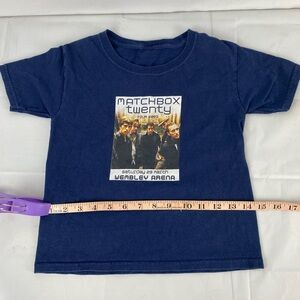 Vintage Youth Matchbox 20 Band Tee T-shirt 2003 black EUC size 8-10 rare unisex